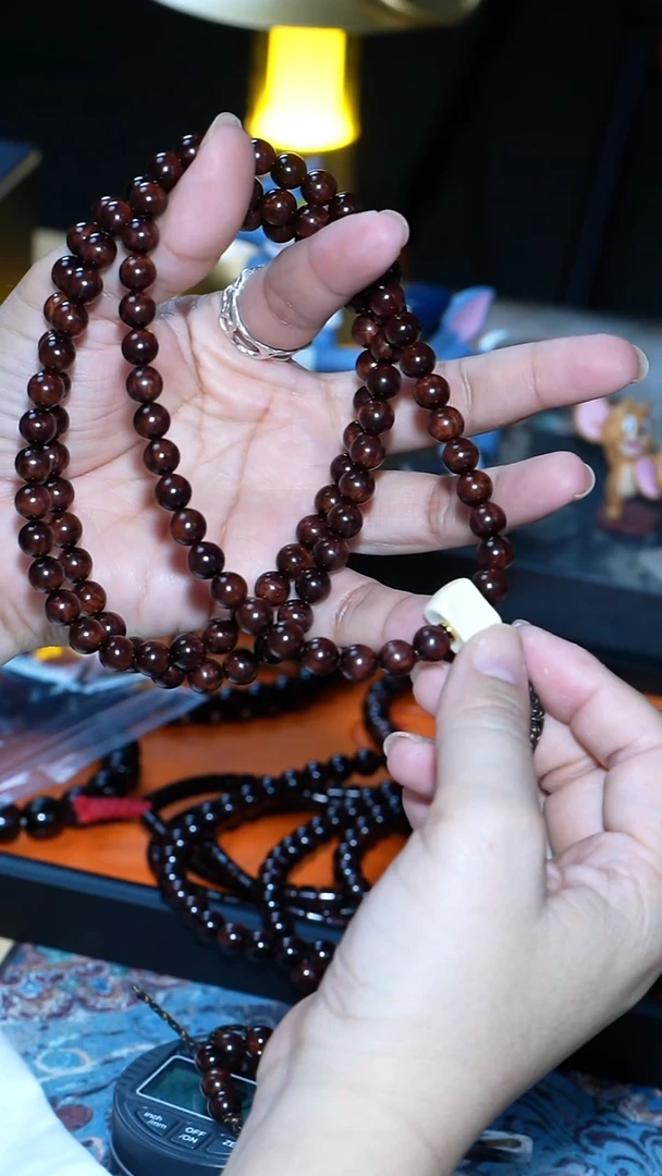 手串/手链黄花梨/降香黄檀【MOYU】海南黄花梨 0.8*108文玩潮款手串