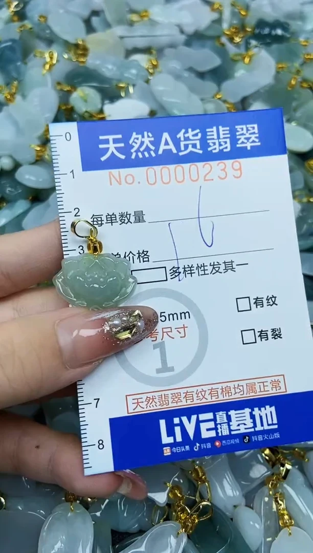 翡翠未镶嵌颈饰天然A货翡翠