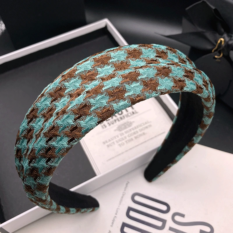 新款发箍撞色气质森系网红发饰复古韩版头饰头箍高颅顶小众饰品