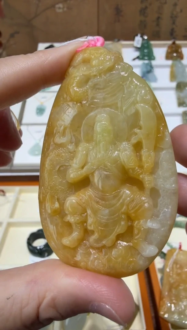 未镶嵌挂件翡翠A货翡翠多样性孤品