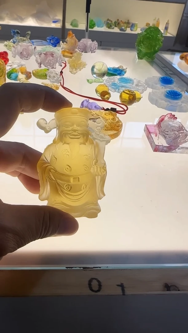 手工艺品琉璃小财神