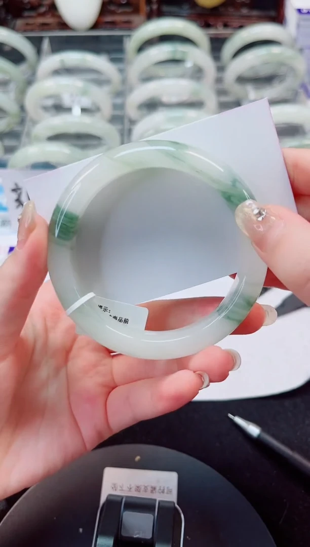 未镶嵌手镯石英质玉43-57/58