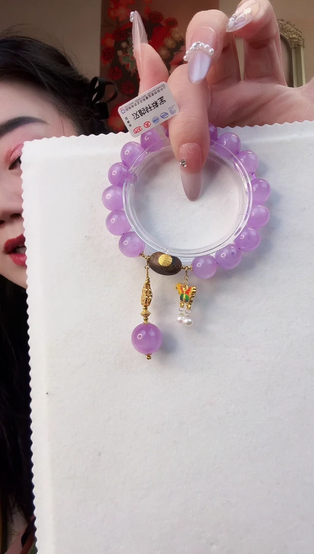 【闪购商品】锂辉石手串未镶嵌手串1002