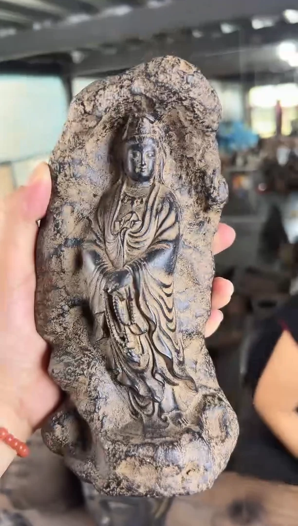 陶土【火山泥】普慈观音