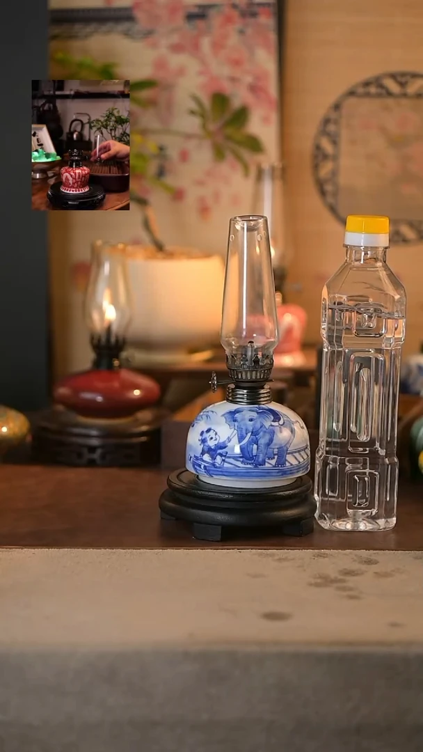 景德镇陶瓷香薰灯摆件