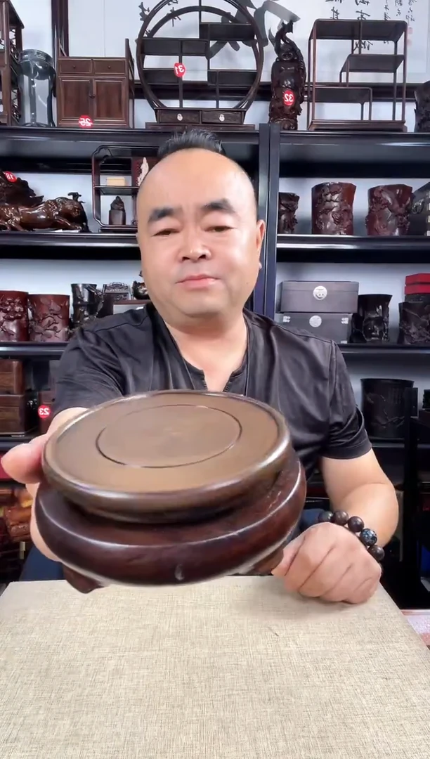 木35瑕疵老李红木工艺品