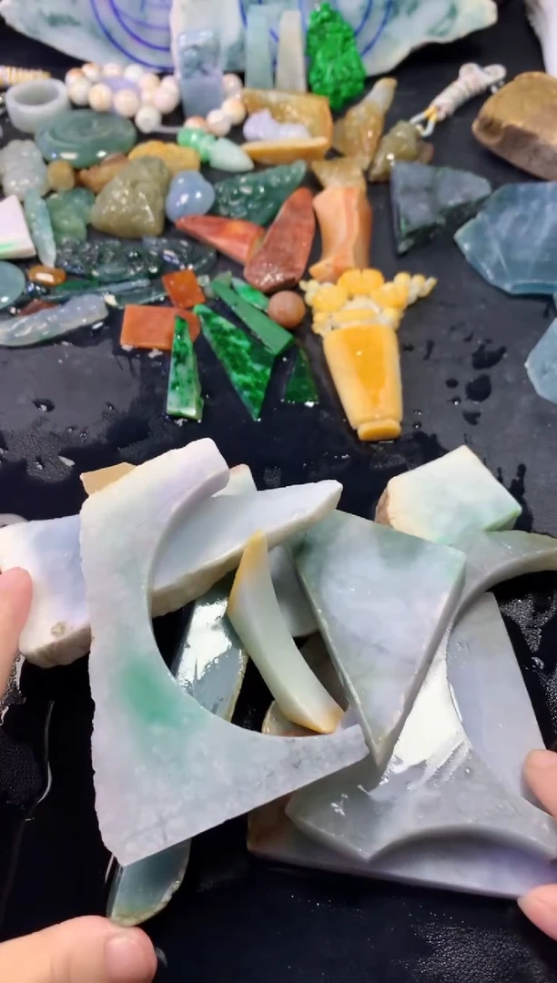 翡翠未镶嵌颈饰117天然翡翠
