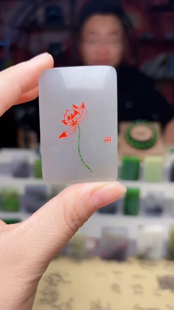 和田玉未镶嵌挂件251