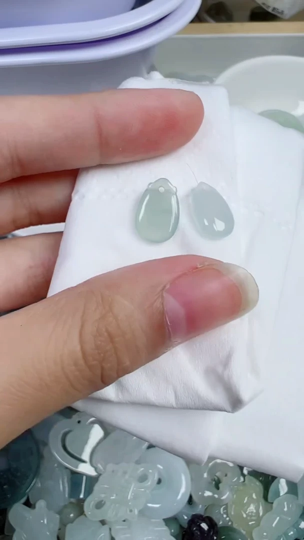 散珠翡翠454号链接，A货翡翠