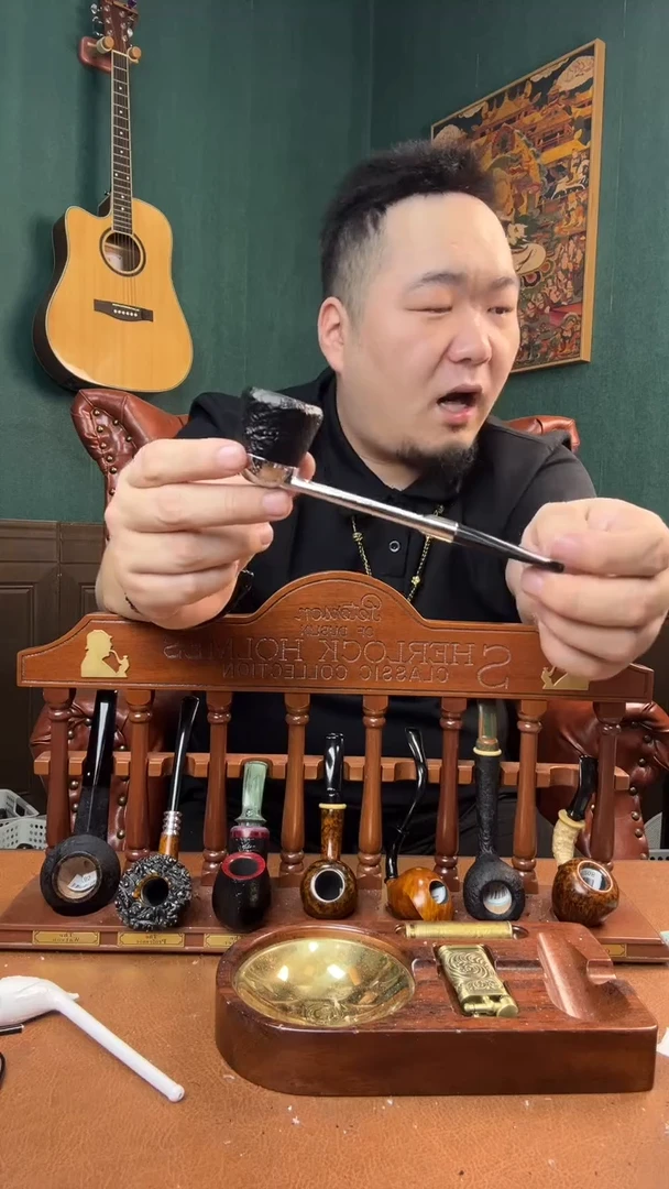 石楠木木雕款意大利进口石楠木烟斗