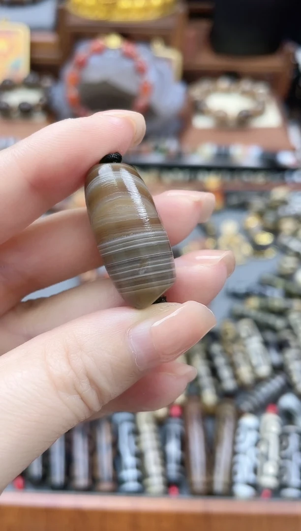 未镶嵌珠珠玛瑙/玉髓糖色药师单珠