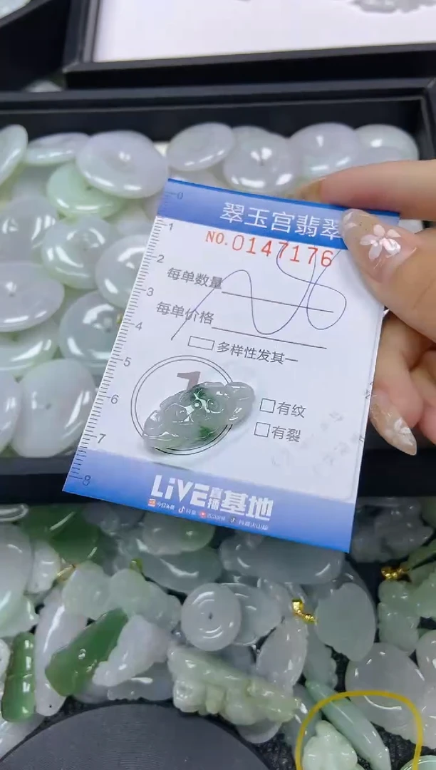 翡翠未镶嵌颈饰闪购0147176