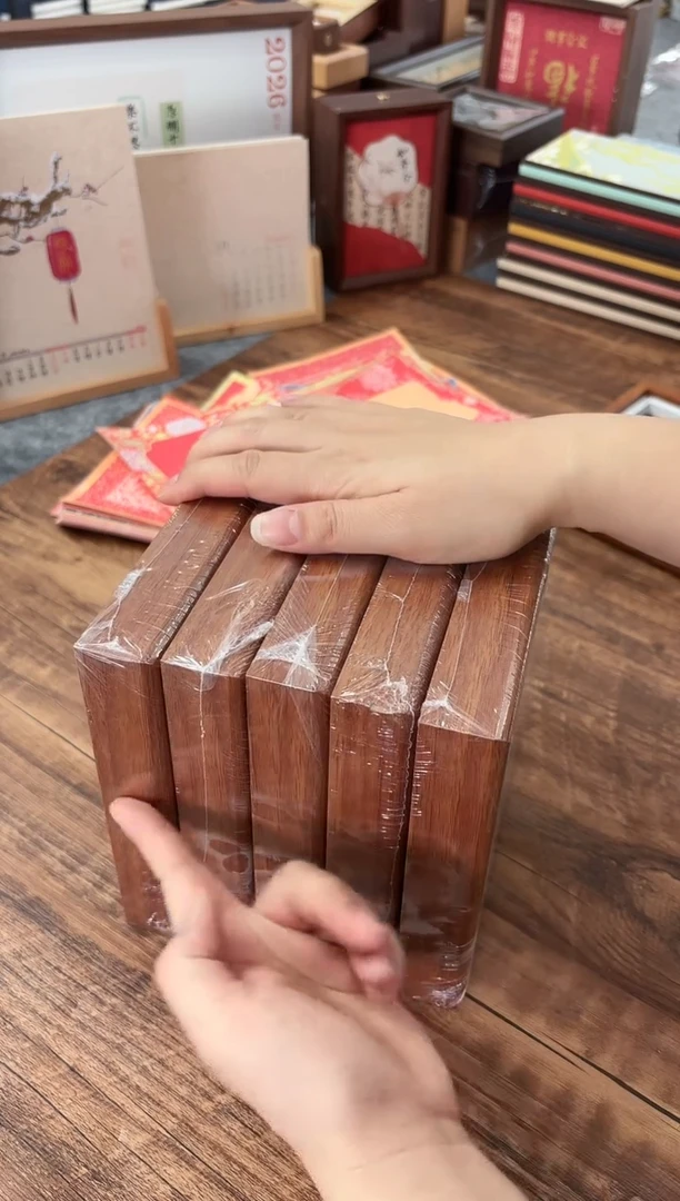 15*15玻璃中空框花狸色5个