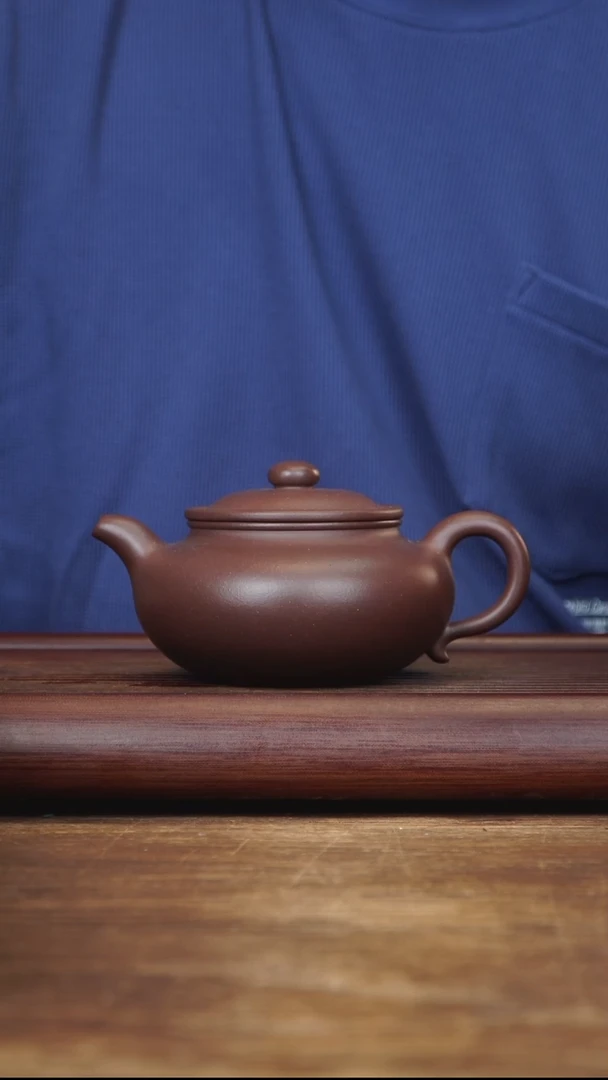 茶壶紫砂350ml 大仿古  紫泥