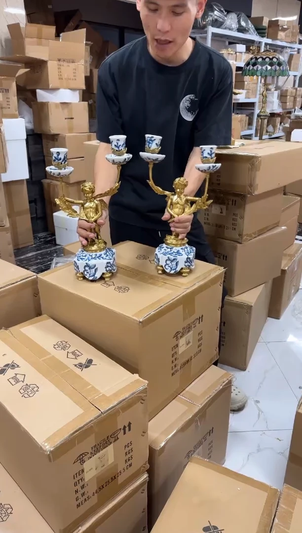 黄铜 黛姿家居装饰品摆件