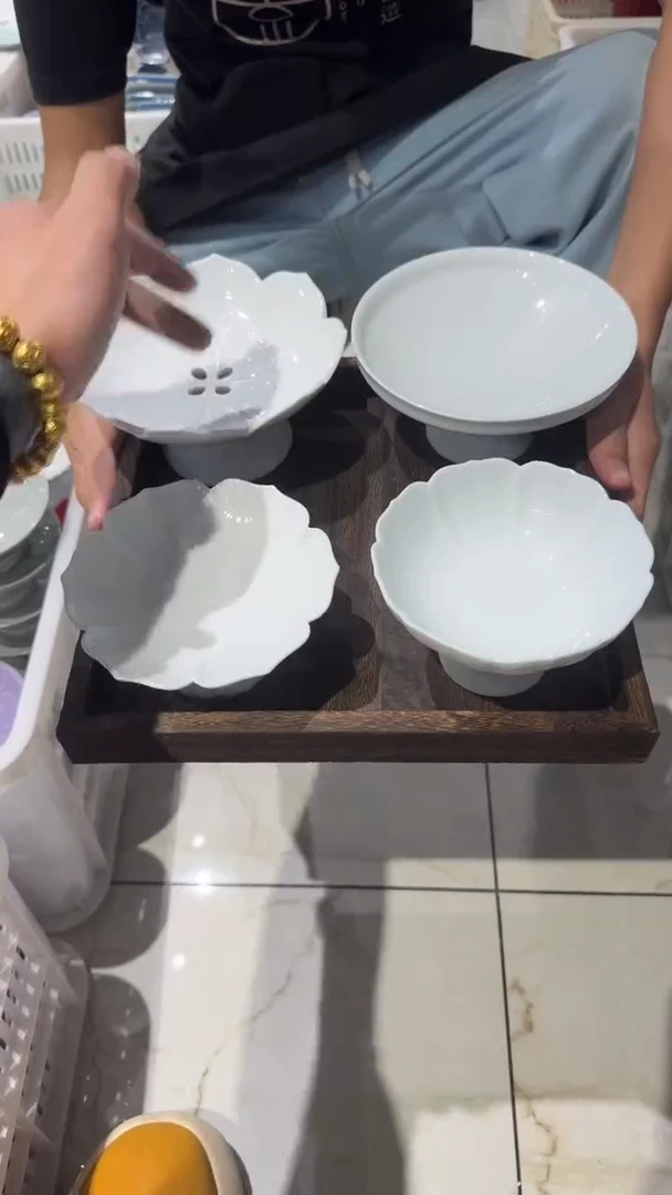 瓷片微瑕商品  介意勿拍 托盘
