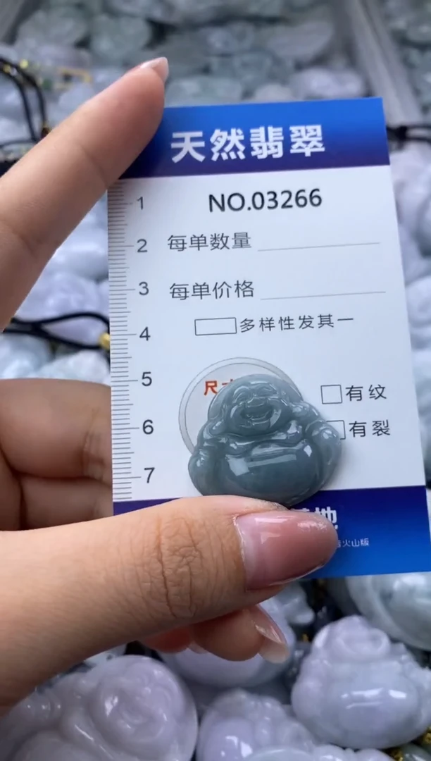 翡翠未镶嵌颈饰缅甸A货翡翠03266