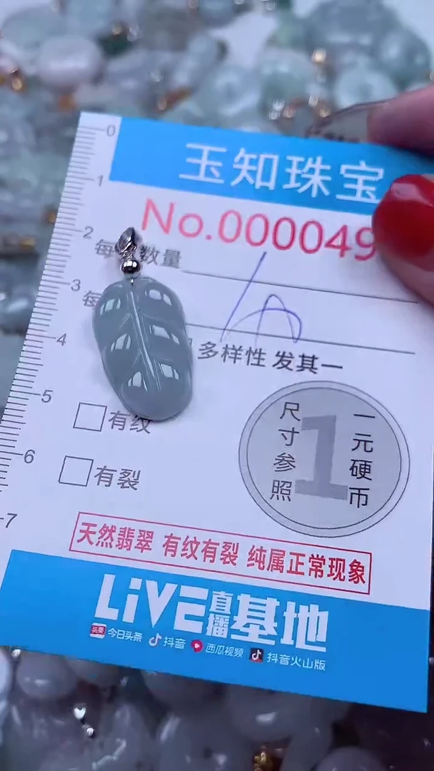 吊坠(不含链)未镶嵌翡翠495