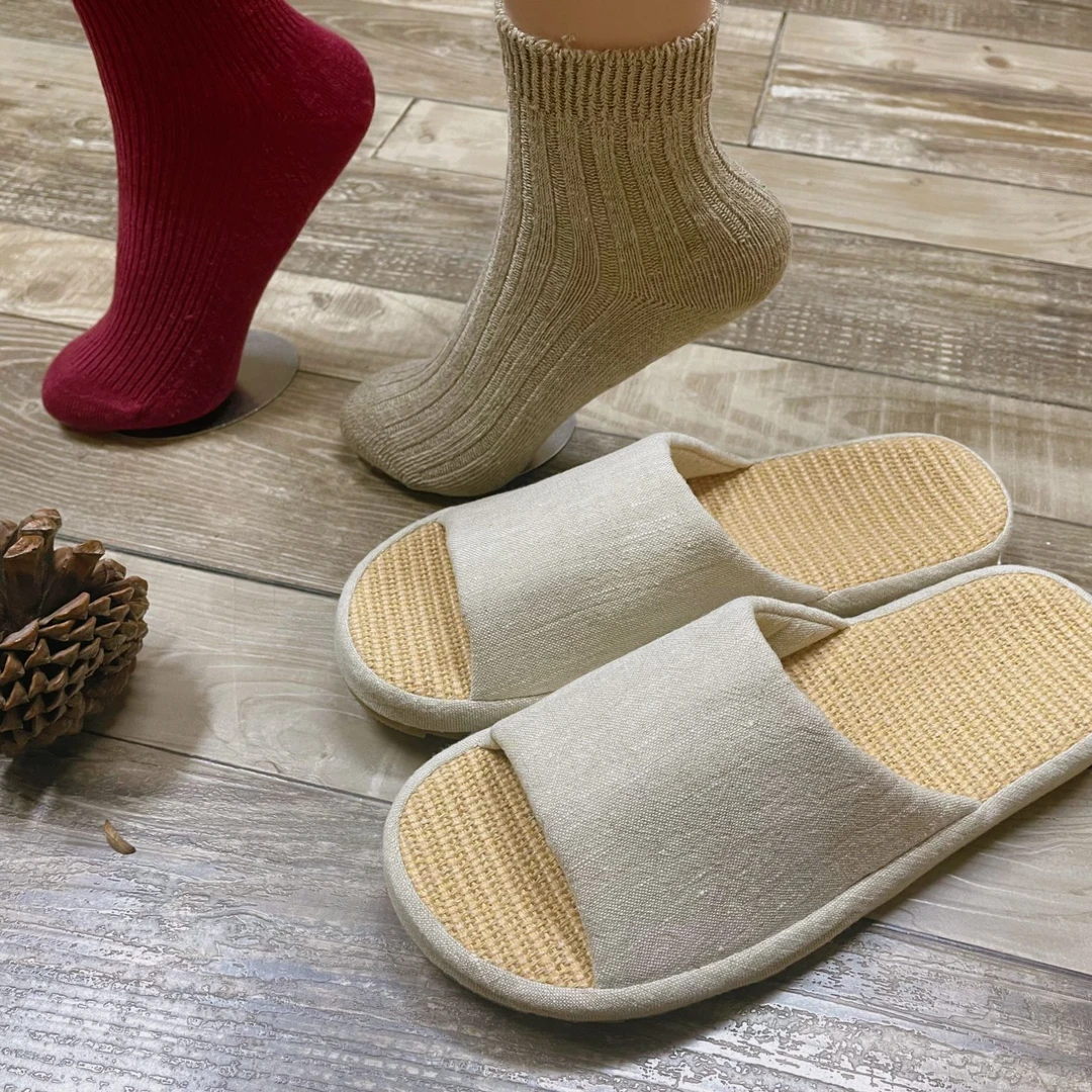 【大麻拖鞋】汉麻雨露拖鞋防滑软底吸汗木地板吸汗透气