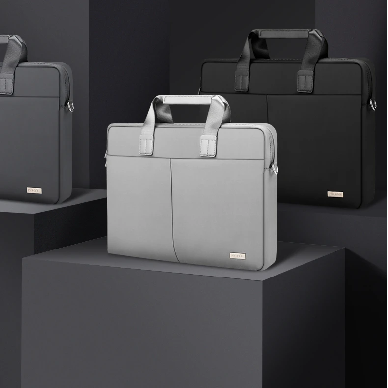 简约电脑包笔记本防刮耐用手提包macbook13.3pro15.6寸防水单肩包