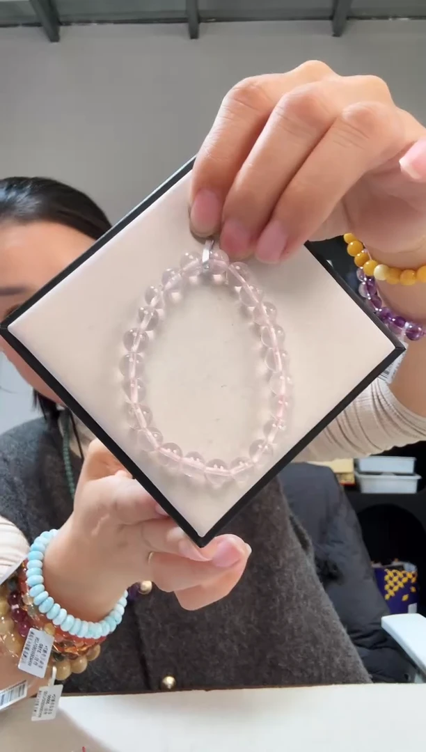 未镶嵌手链水晶优0315 约8mm