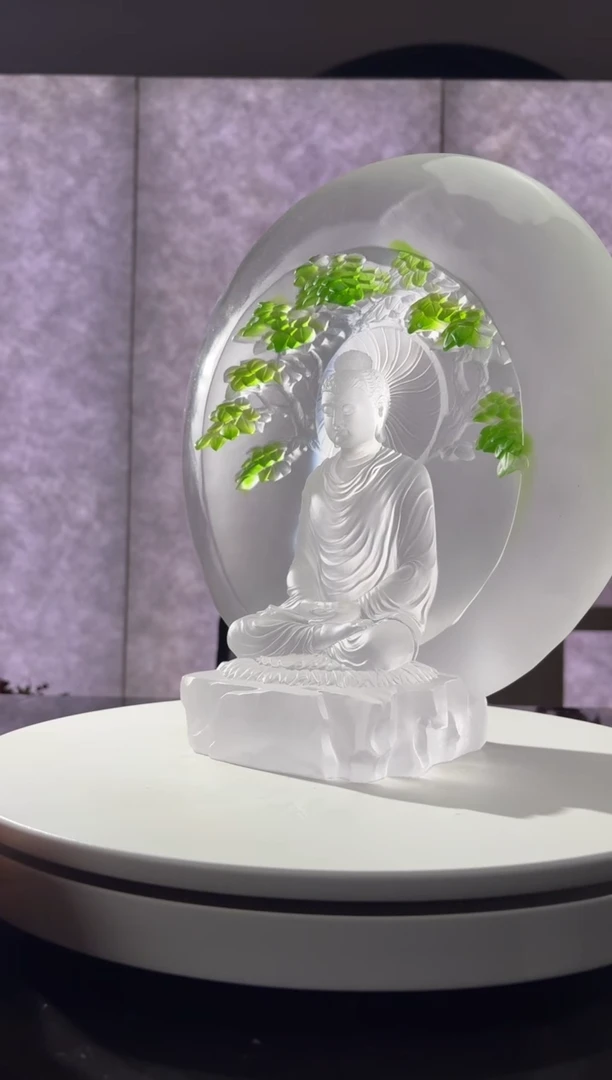 摆件净色菩提树下释迦摩尼
