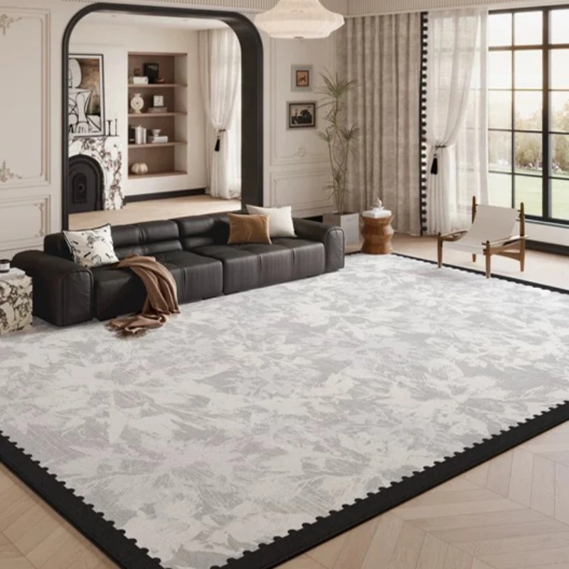 133【120*140】硅藻泥客厅地毯入户玄关垫高级感家用卧室床边地毯