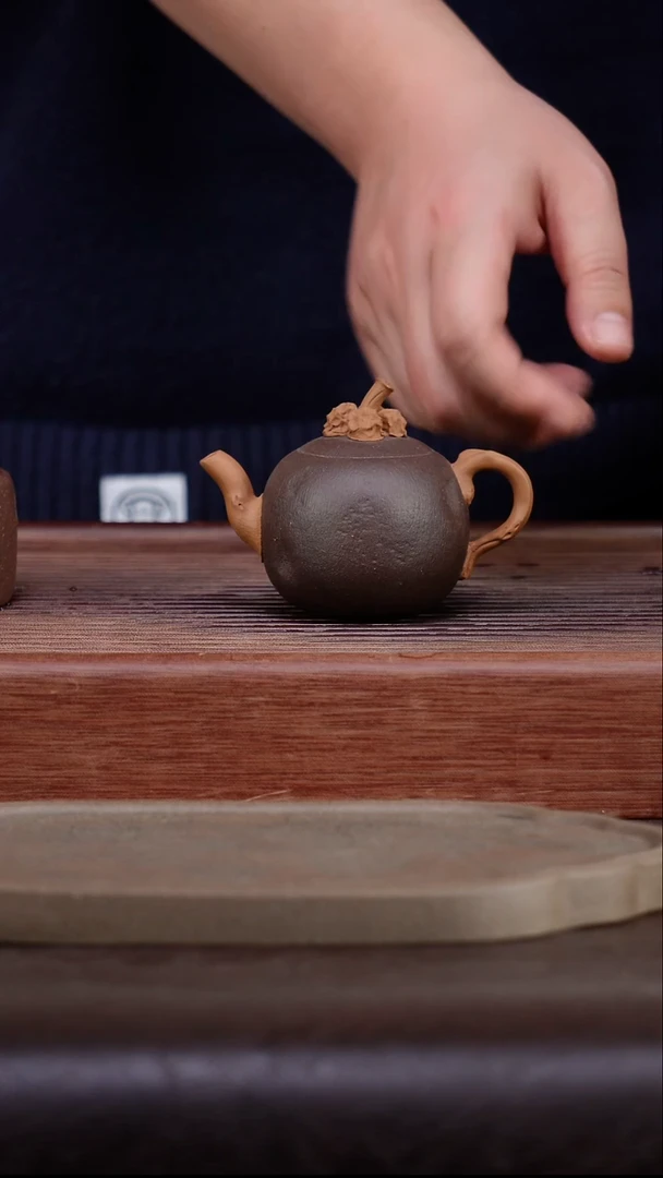 茶壶紫砂段泥 山竹