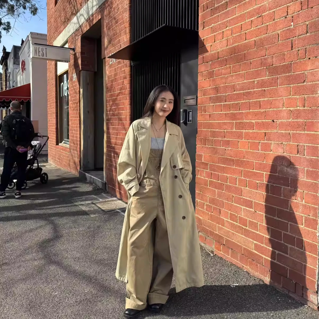 IN.CHOOSE U-牛仔背带裤日系复古工装背带裤背带裤85689