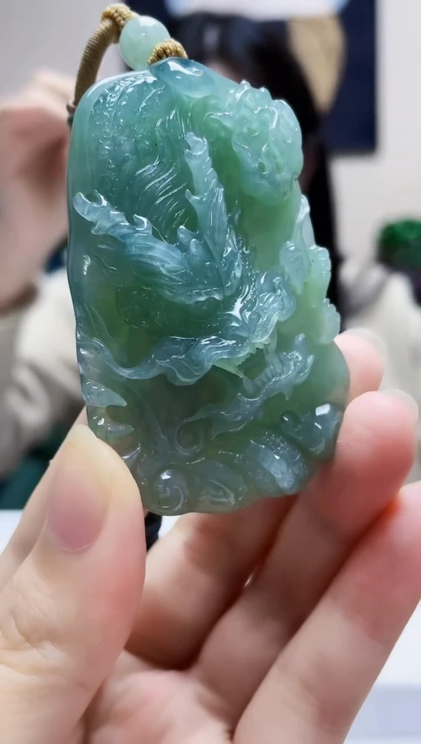 未镶嵌定制翡翠吊坠208