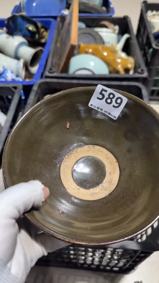 瓷片呆*也亿容工艺品589