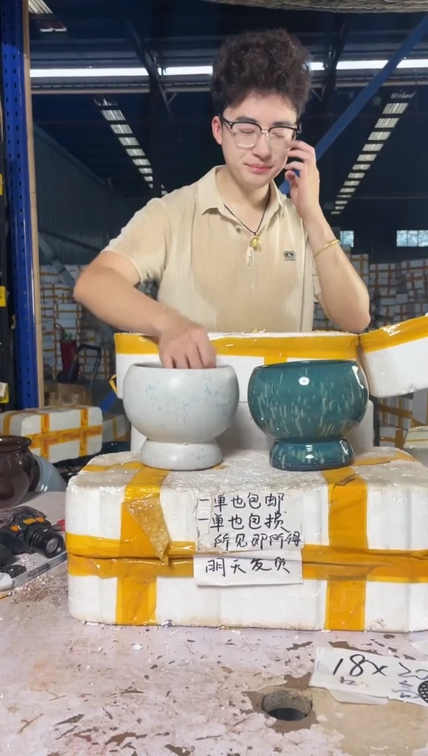 紫砂花盆宜兴紫砂粗陶花盆盆14/14