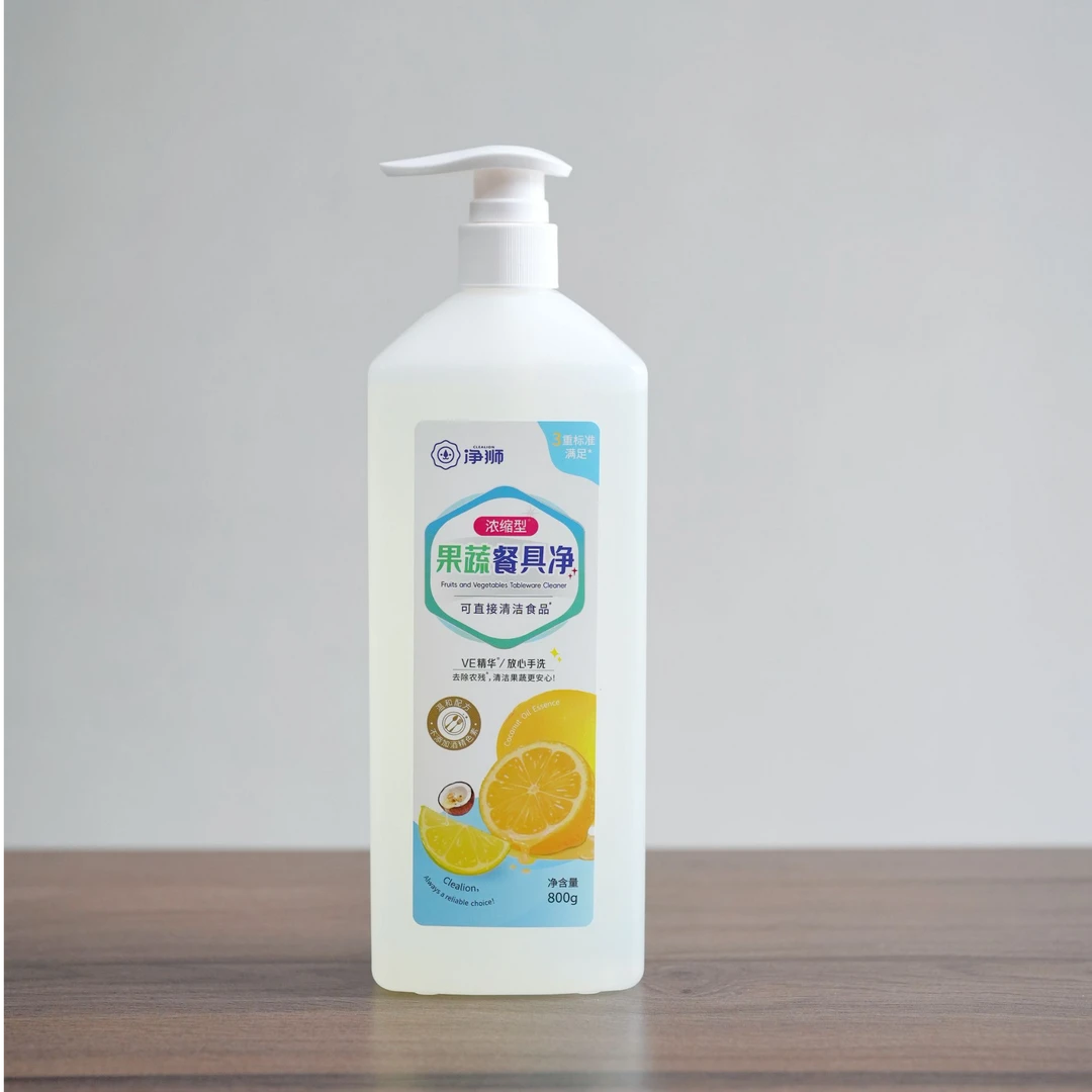 FL 温和配方 浓缩型果蔬餐具净 洗洁精800克