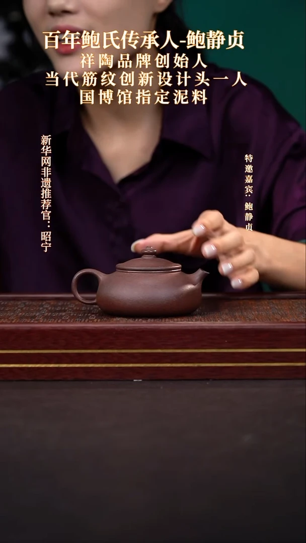 茶壶紫砂CZP天青寒江