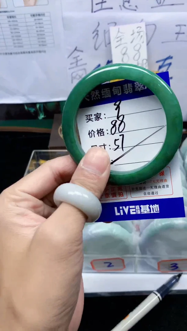 未镶嵌手镯翡翠9