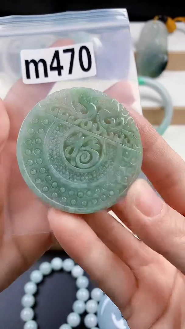 颈饰未镶嵌翡翠天然翡翠吊坠挂件