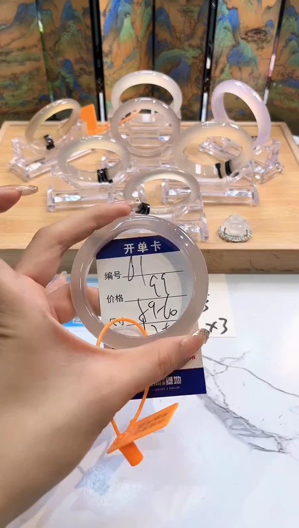 玛瑙/玉髓手镯未镶嵌61-LLL马黑1-59+