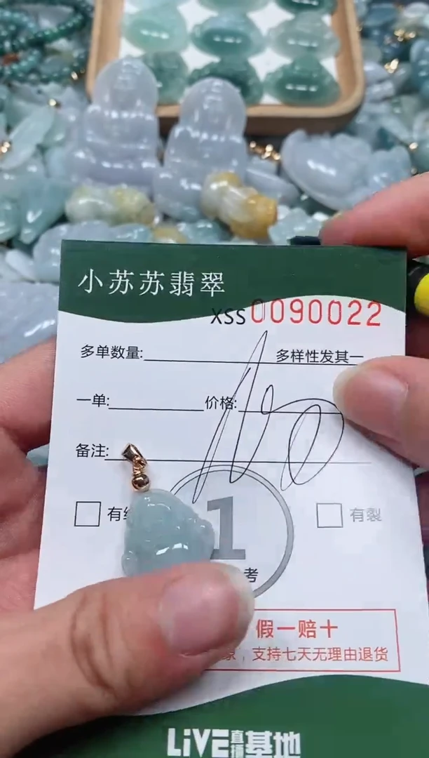 【闪购商品】翡翠颈饰未镶嵌闪购商品0090022