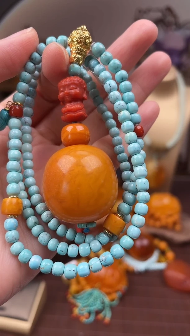 未镶嵌琥珀裸石首饰 假1赔4 （多样性发货1件