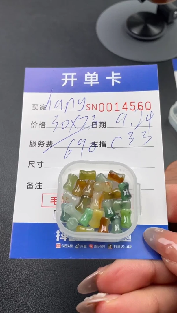颈饰未镶嵌翡翠h**g00014560