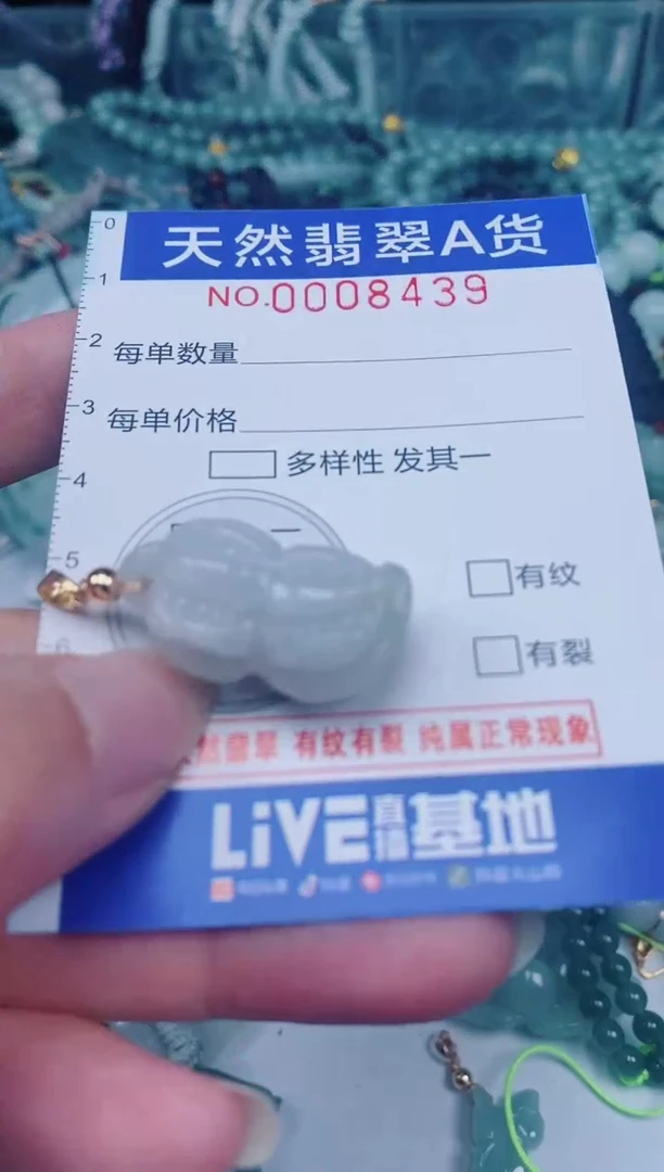 颈饰未镶嵌翡翠00008439