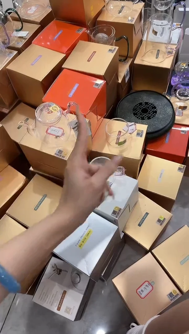 @@禾器灵雀壶浅粉色+清禾杯粉色两只