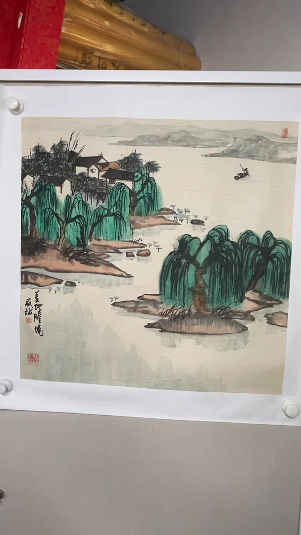 国画艺术家国画作品50