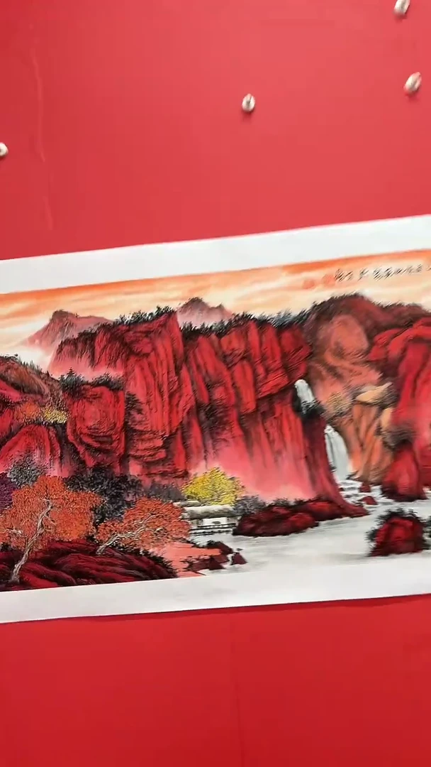 国画 孟宪岱手绘国画