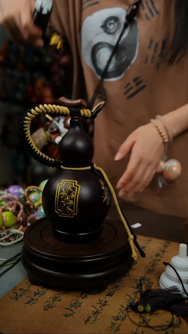 530号480ml左右非遗大漆酒葫芦