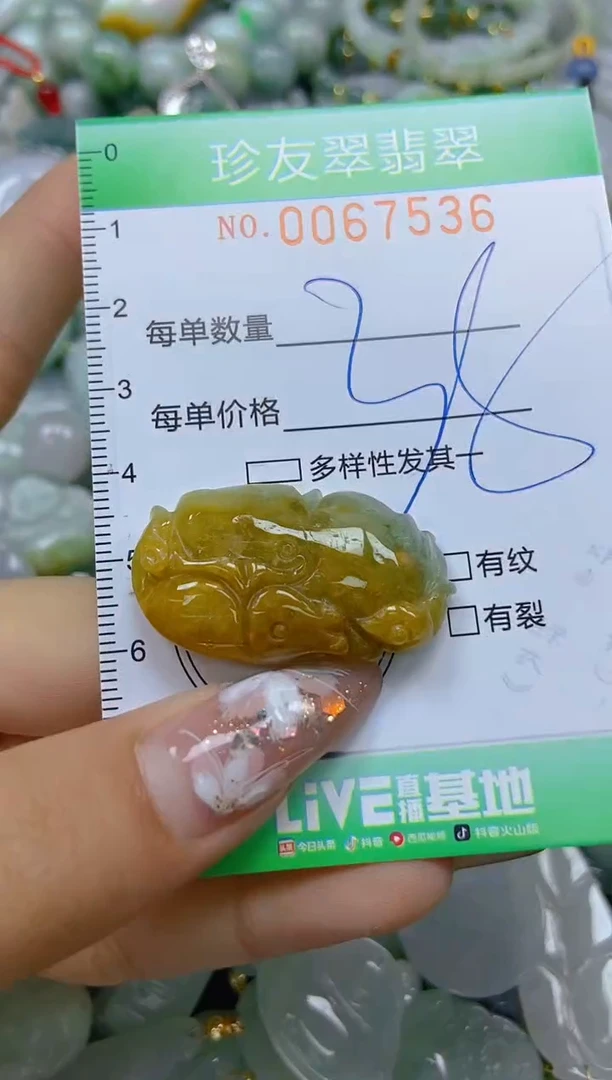 【闪购商品】翡翠颈饰未镶嵌闪购商品0067536