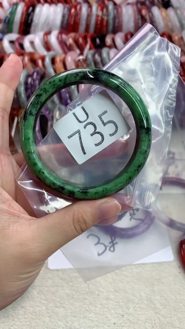 水晶手镯未镶嵌U735-61