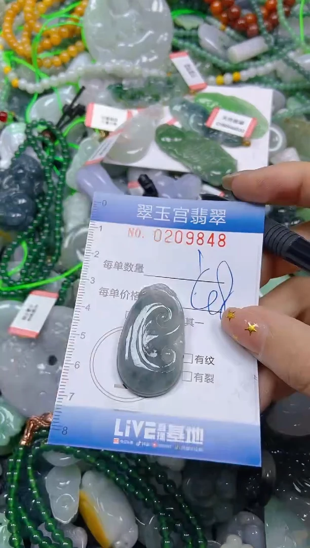颈饰未镶嵌翡翠闪购C0209848