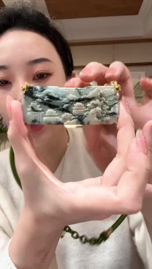 【闪购商品】翡翠颈饰未镶嵌国风