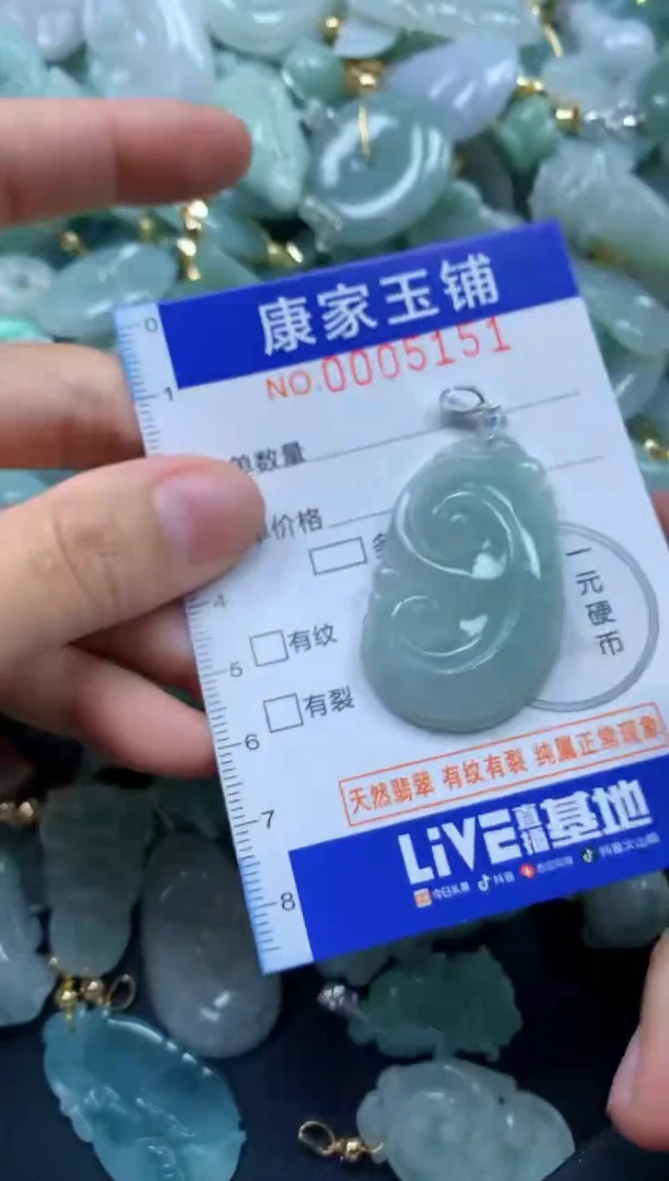 颈饰未镶嵌翡翠5151